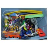 Rubbermaid RN Lidded 18Gal Tote: Vtg Toys, Star