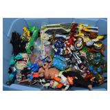 Rubbermaid RN Lidded 14Gal Tote: Vtg Action Figs
