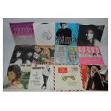 (12)  Vtg 45RPM Vinyl Record Albums: Barbara