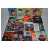 (16)  Vtg 45RPM Vinyl Record Albums: Ricky Nelson