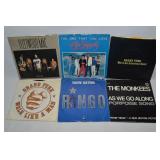 (6)  Vtg 45RPM Vinyl Record Albums: The Monkees,