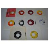 (10)  Vtg 45RPM Vinyl Record Albums: Iowa Produced
