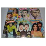 (6) Vtg Sh-Baam Magazines 1990 Elvis Beatles
