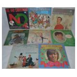 (8) Vtg Vinyl 33 1/3 Record Albums: Big Red NE