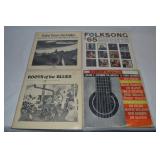 (4) Vtg Vinyl 33 1/3 Record Albums: Folksong 65,