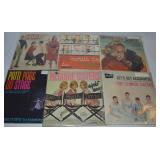 (6) Vtg Vinyl 33 1/3 Record Albums: Lennon Sisters