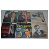 (6) Vtg Vinyl 33 1/3 Record Albums: Henry Mancini,