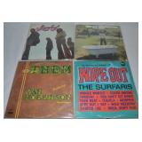 (4) Vinyl 33 1/3 Record Albums: Them/Van Morrison,