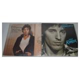 (2) Vinyl 33 1/3 Record Albums: Bruce Springsteen