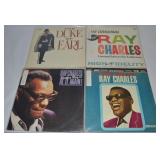 (4) Vinyl 33 1/3 Record Albums: Ray Charles, The