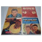 (4) Vinyl 33 1/3 Record Albums: Everly Brothers,