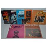 (5) Vtg Vinyl 33 1/3 Record Albums: Stevie Wonder