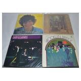 (4) Vinyl 33 1/3 Record Albums: Gary US Bonds, Tim