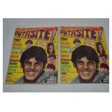 (2) 1968 Outasite! Magazines April, Complete