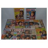(10) Vtg Tiger Beat Magazines - Some Complete,
