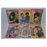 (6) Vtg Flip Teen Magazine Issues - Complete