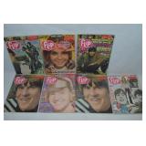 (7) Vtg Flip Teen Magazine Issues - All Clipped