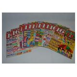 (13) Vintage 16 Magazine Issues