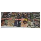 Large Lot of Life Magazines: Beatles Bo, Peter Max