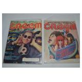 (2) Vintage Magazines w/ 1973 Rolling Stones &