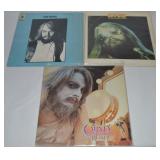 (3) Vinyl 33 1/3 Record Albums: Leon Russell