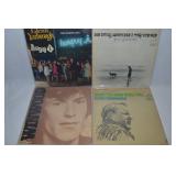 (4) Vtg Vinyl 33 1/3 Record Albums: Glenn