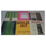 (6) Vtg Vinyl 33 1/3 Record Albums: Souled Out,