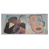(2) Vinyl 33 1/3 Record Albums: Bob Dylan