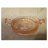 Paden City Pink Depression Glass Domino Sugar