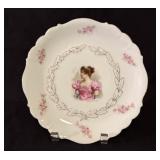 Antique PM Bavaria China Handpainted Child