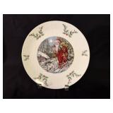 Royal Doulton Christmas Plate 8 3/8" Diam