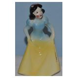 Vtg Walt Disney Ceramic Snow White Figure 6.5t