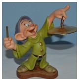 Disney Classics Porcelain Snow White Dopey Figure
