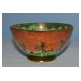 Wedgwood Flame Fairyland Lustre Footed Bowl 4"