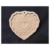 Brown Bag Cookie Mold 1998 Hill Design Heart