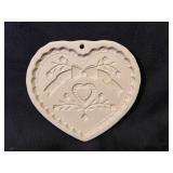 Pampered Chef Cookie Mold 1992 Sweet Heart