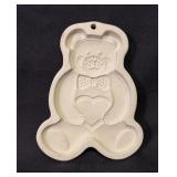 Pampered Chef Cookie Mold 1991 Teddy Bear