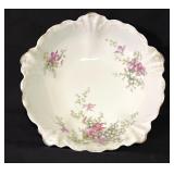 Antique Malmaison Germany Handpainted Florals