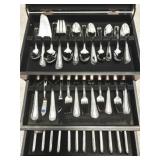 Waterford Russborough 18/10 SS 94pc Flatware Set