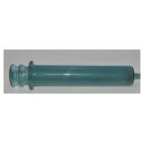 Antique MacGregor Aqua Glass Medical Syringe 9L