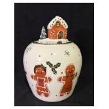 Frankoma Pottery 2000 Handpainted Cookie Jar