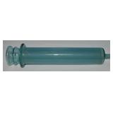 Antique MacGregor Aqua Glass Medical Syringe 9L