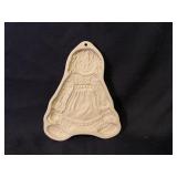 Brown Bag Cookie Mold Raggedy Ann Girl 1985