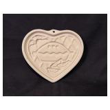 Pampered Chef Cookie Mold Welcome Home Heart