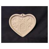 Pampered Chef Cookie Mold Hospitality Heart