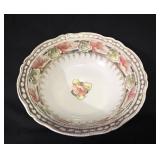 Antique Nippon Handpainted Floral Design Bowl