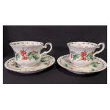 (2) Waldman House A Cup of Christmas Tea Cup &