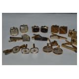 (6) Vtg Goldtone Men