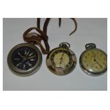 Westclox Pocket Ben, Japan Compass, Master
