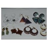 (7) Vintage Prs Pierced Earrings
